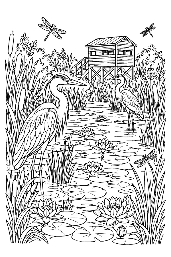Wetland Heron Hide