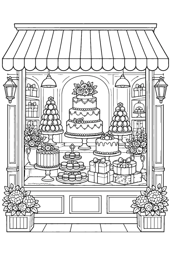 Bakery Window Display