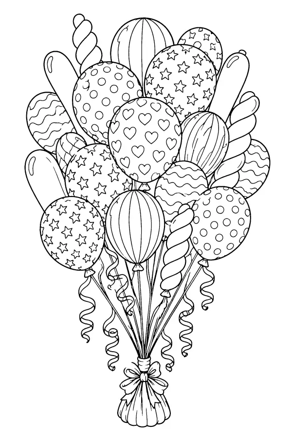 Balloon Bouquet Cluster