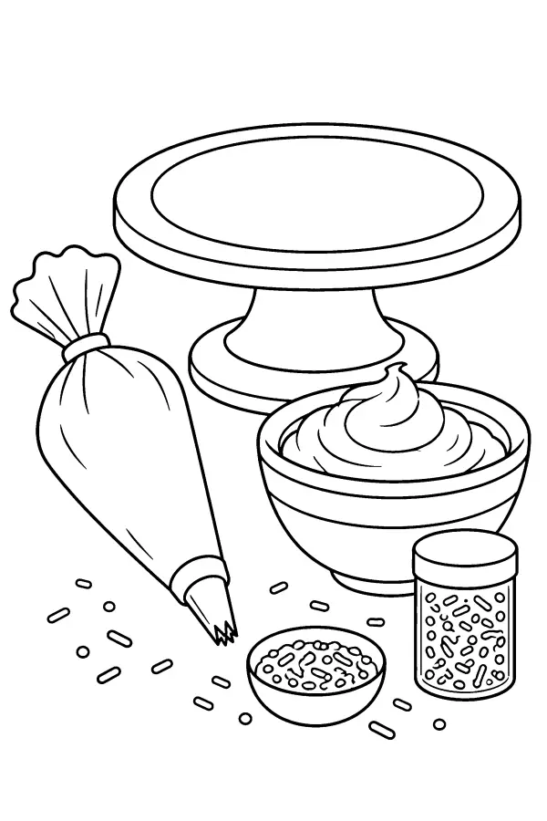 Cake Decorating Station