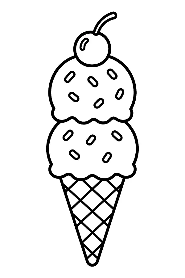 Double Scoop Cone