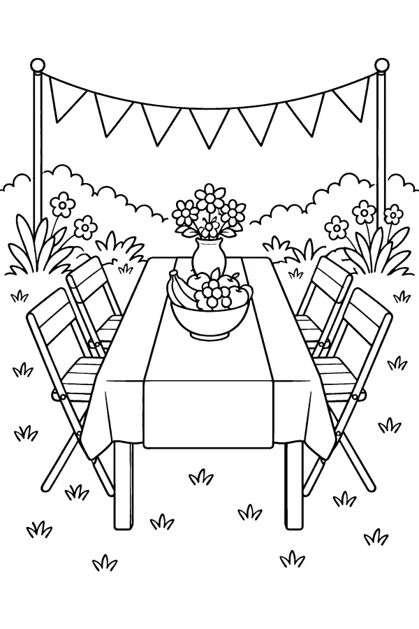 Garden Party Table