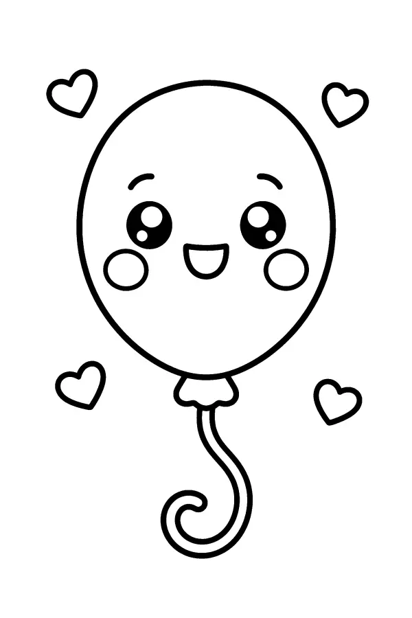 Happy Heart Balloon
