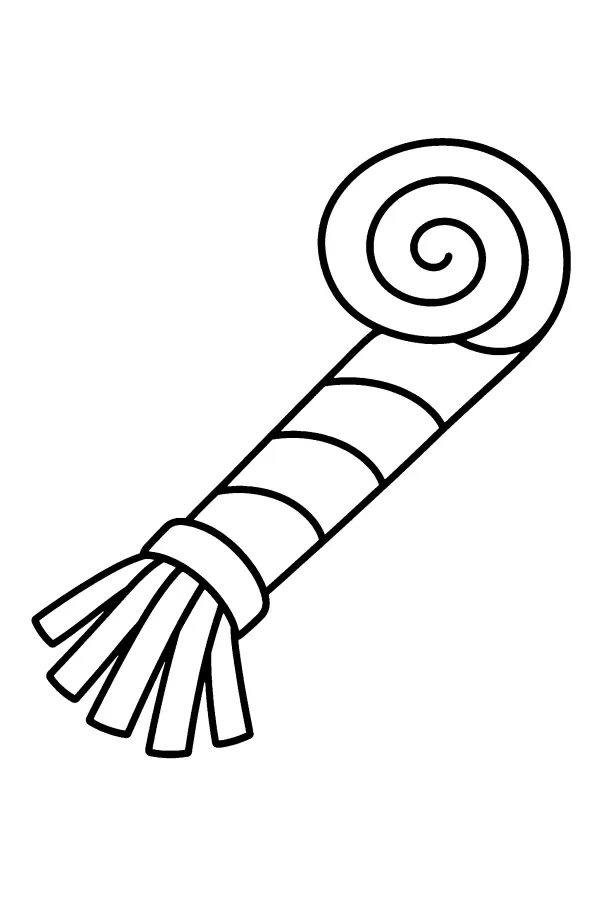 Party Horn Spiral