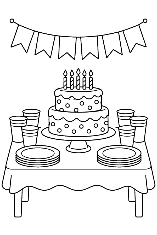 Party Table Spread