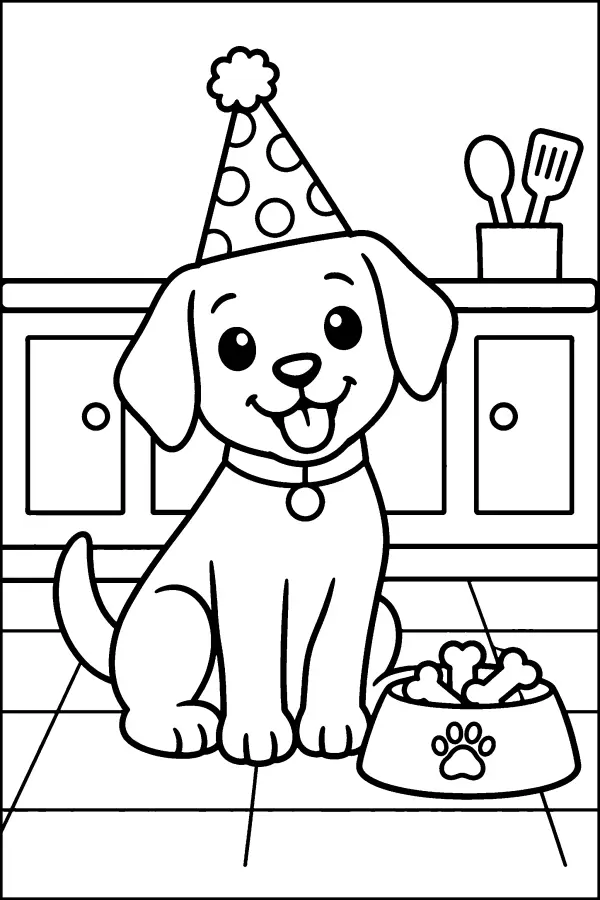 Puppy Party Scene