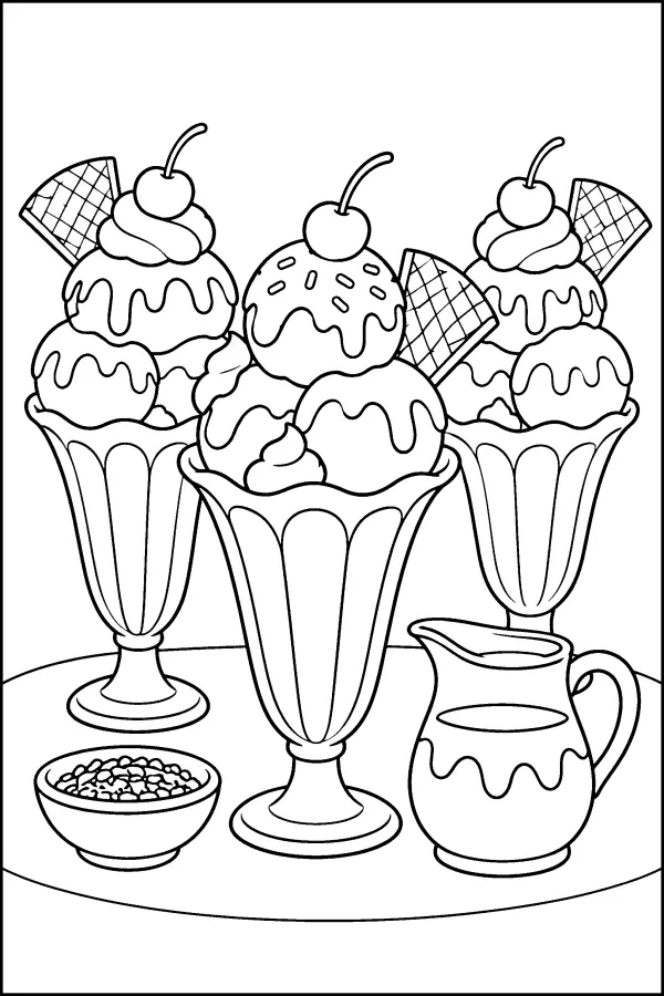 Sundae Glass Trio
