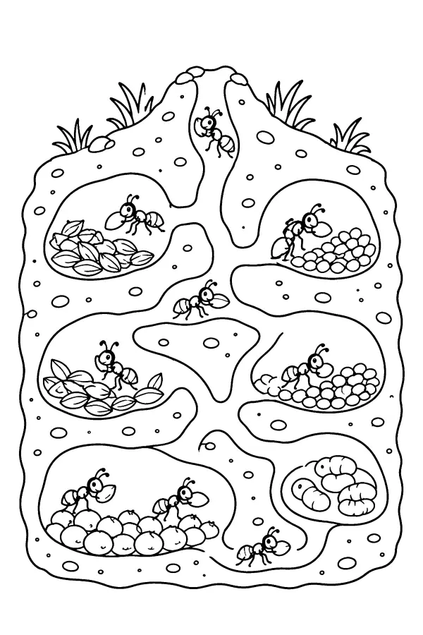 Ant Nest Chambers