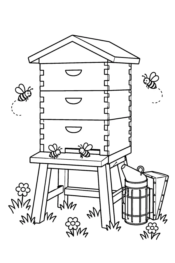 Beehive On Stand