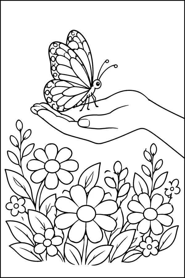 Butterfly On Hand