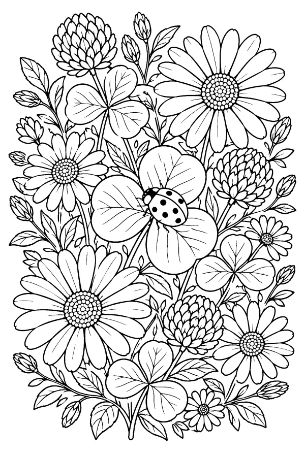 Clover Bloom Frame