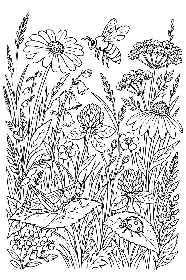 Meadow Bug Scene