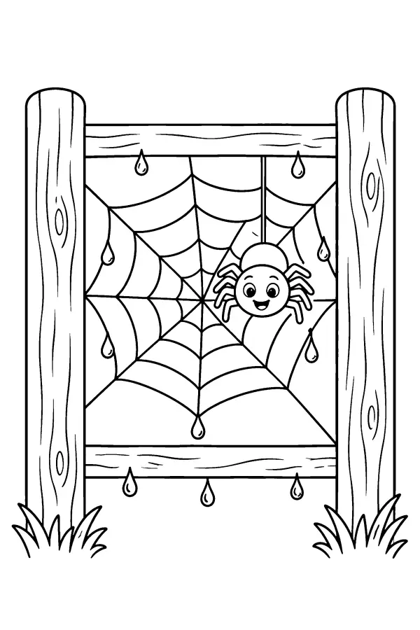 Spider Web Fence