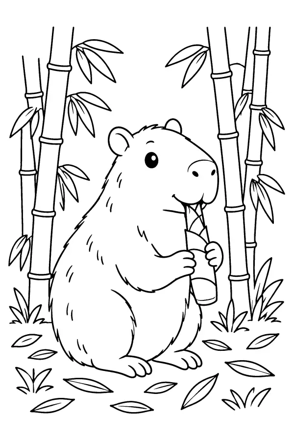 Bamboo Grove Capybara