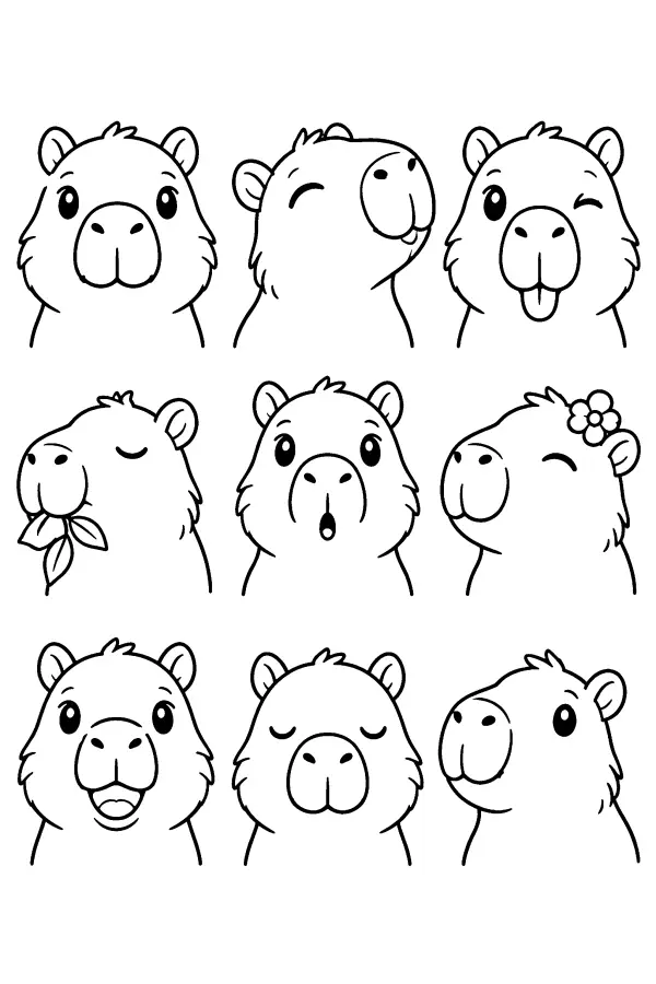 Capybara Expressions Grid