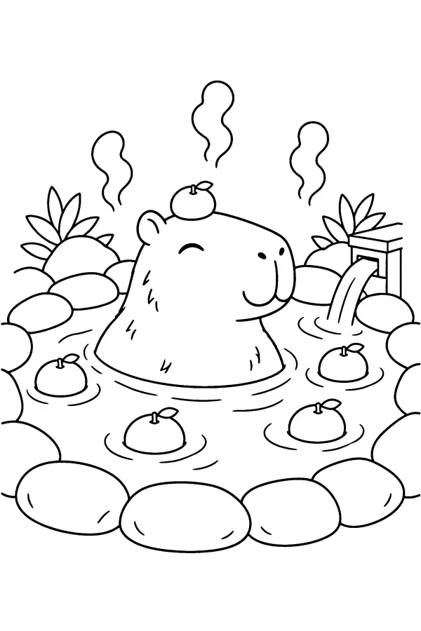 Capybara Hot Spring