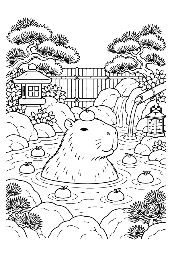 Capybara Lantern Soak