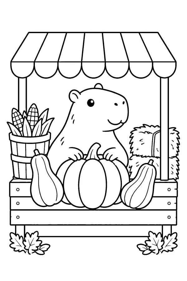 Harvest Stall Capybara