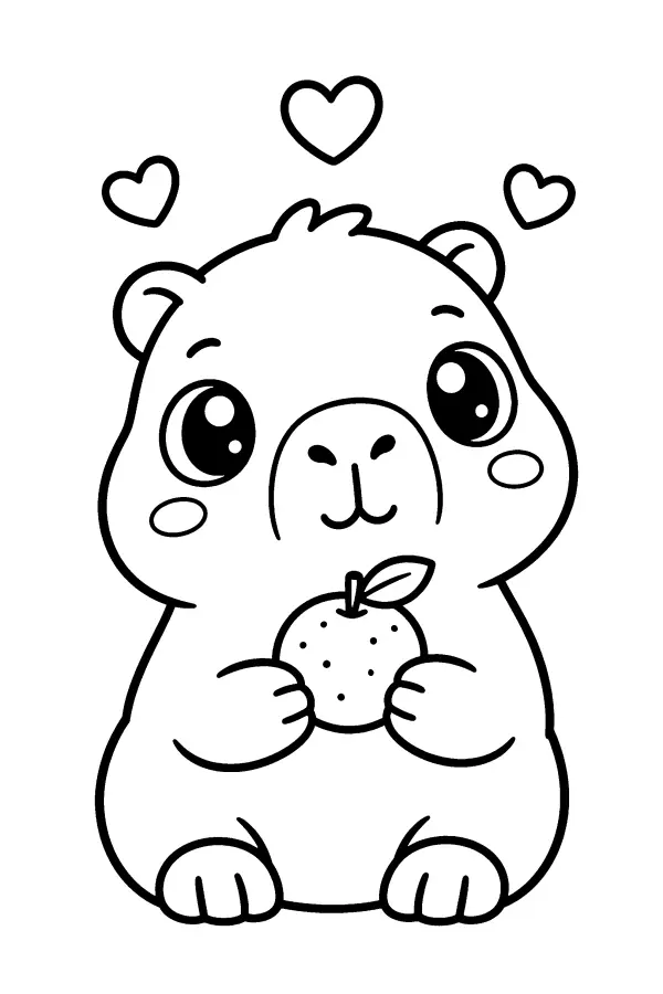 Hearted Capybara