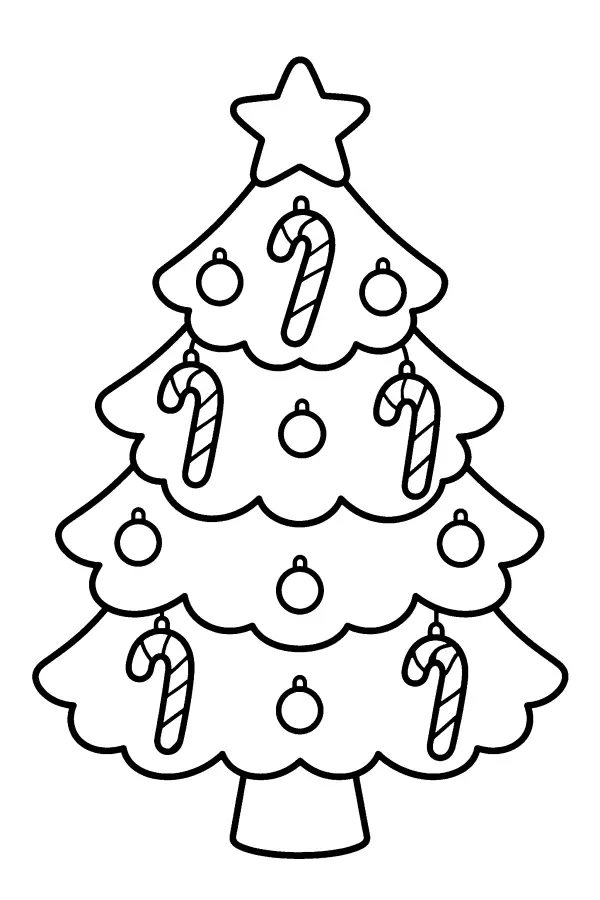 Candy Cane Tree