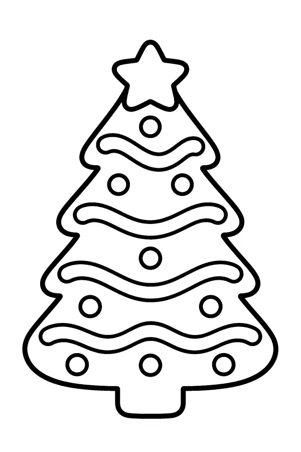 Christmas Tree Cookie