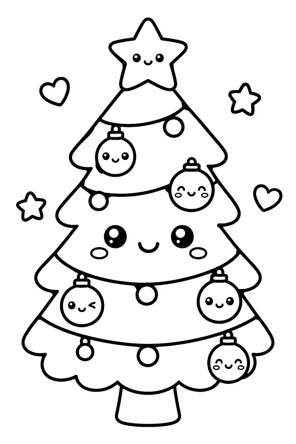 Kawaii Ornament Tree