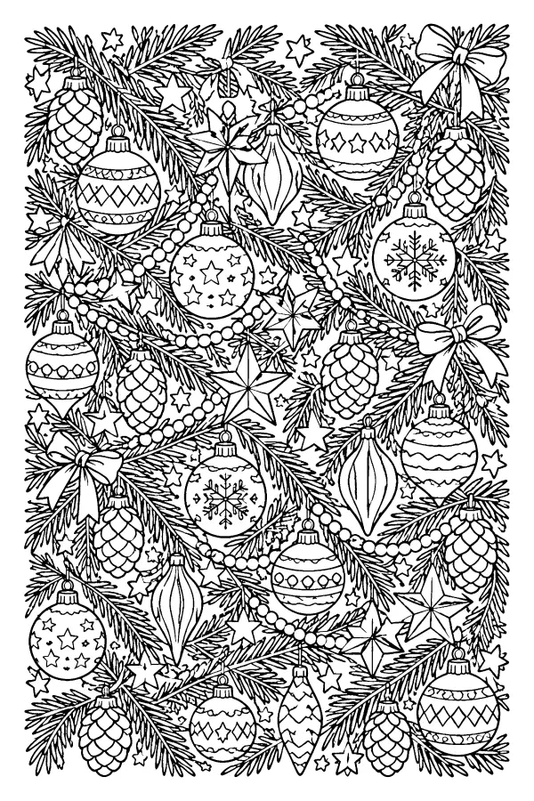 Pine Ornament Pattern