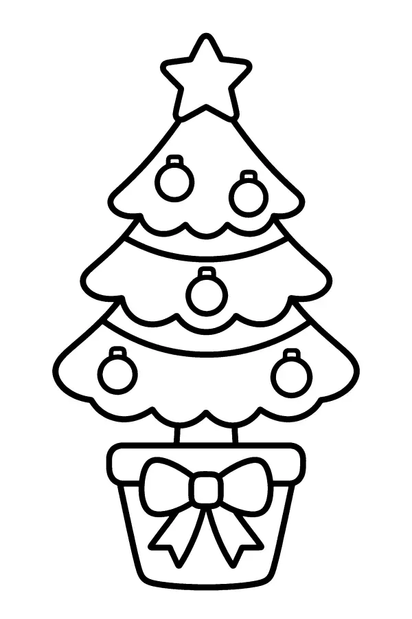 Potted Christmas Tree