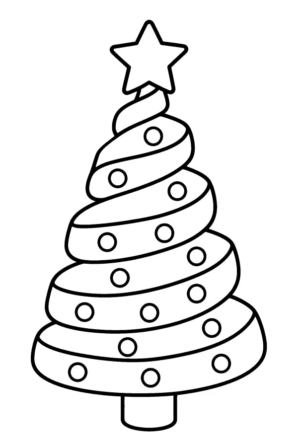 Ribbon Christmas Tree