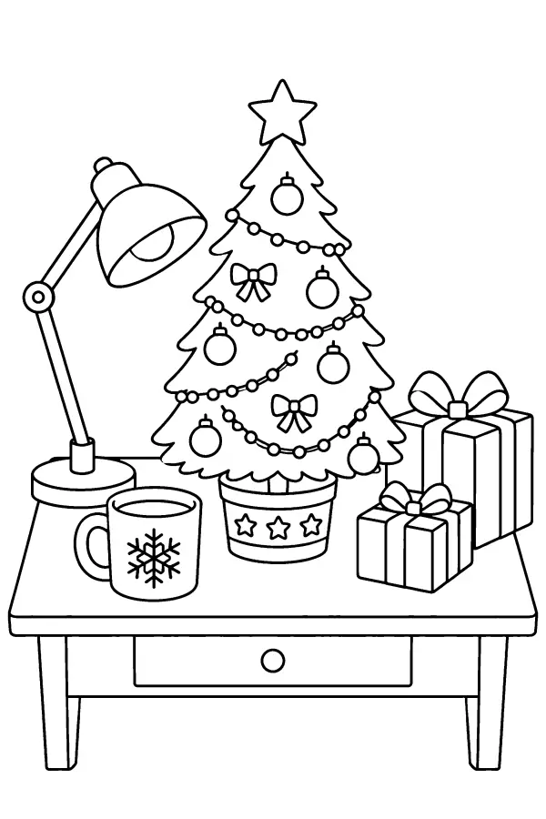 Tabletop Christmas Tree