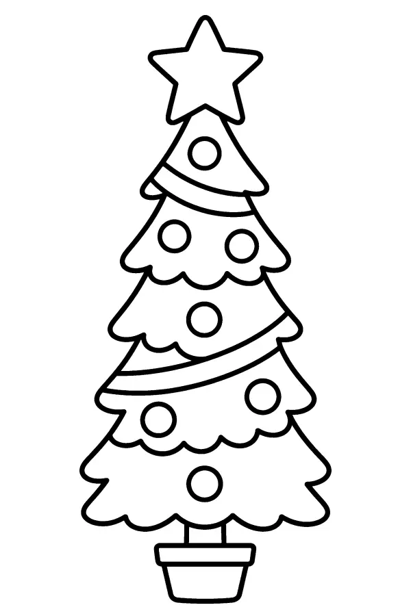 Tall Star Tree