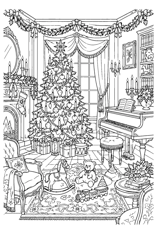Victorian Christmas Parlor