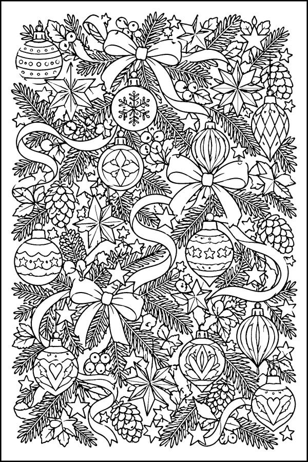 Holiday Ornament Tangle