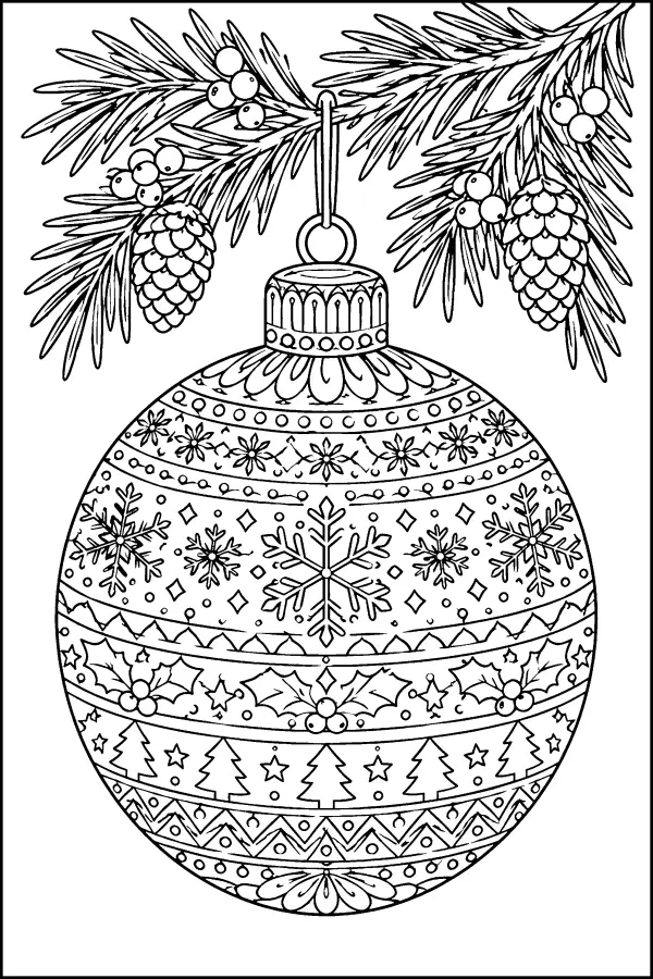 Pine Ornament