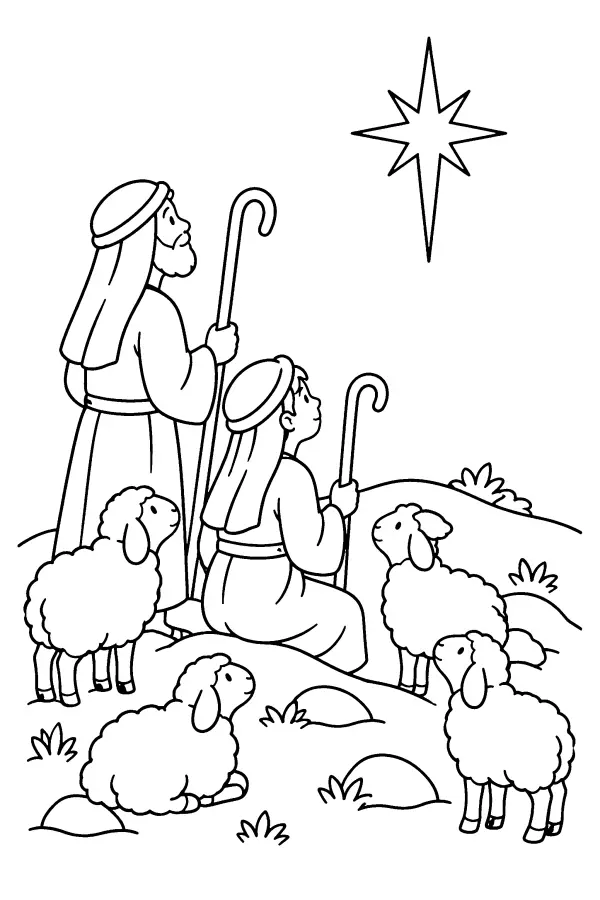 Shepherds Under Star