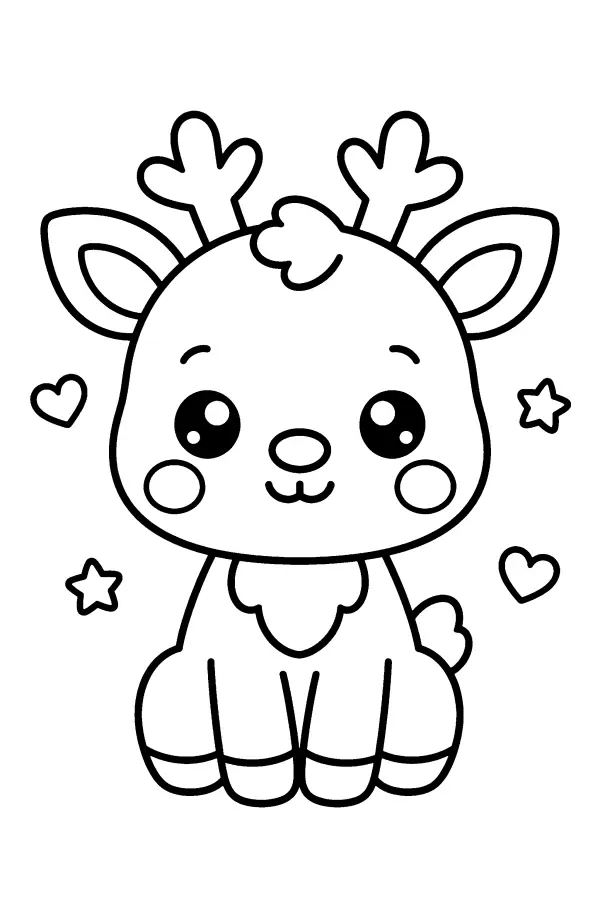 Tiny Antler Deer