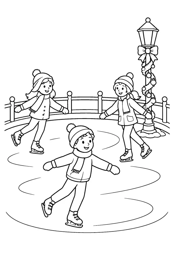 Winter Skaters
