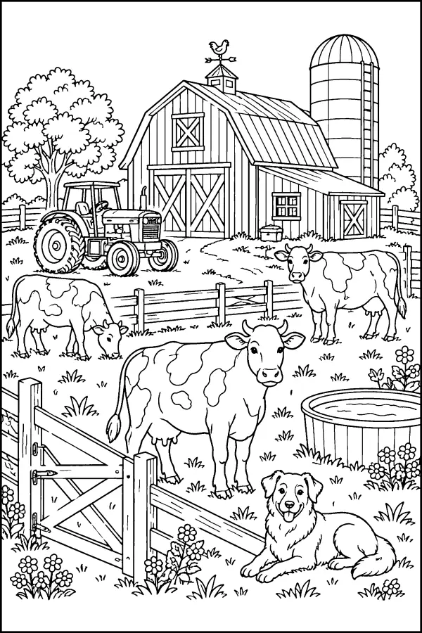 Dairy Farm Yard