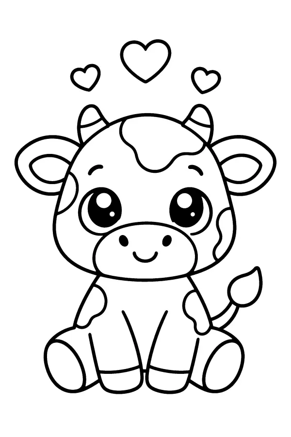 Heart Horn Cow