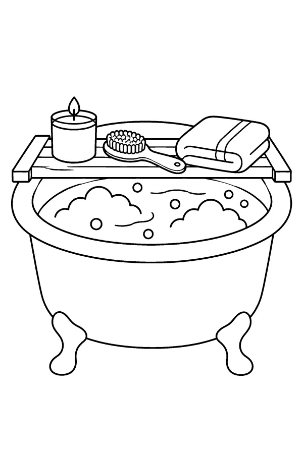 Bath Tray Retreat