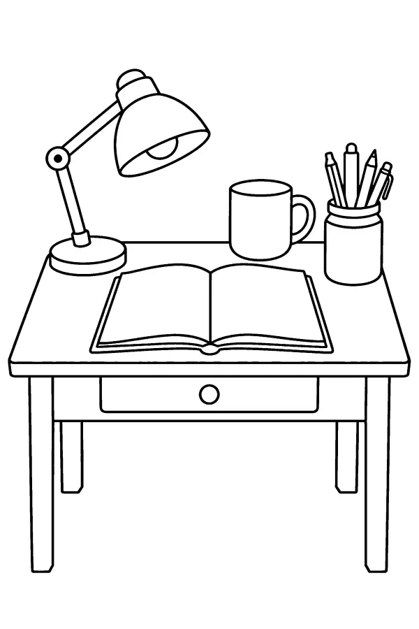 Desk Lamp Study