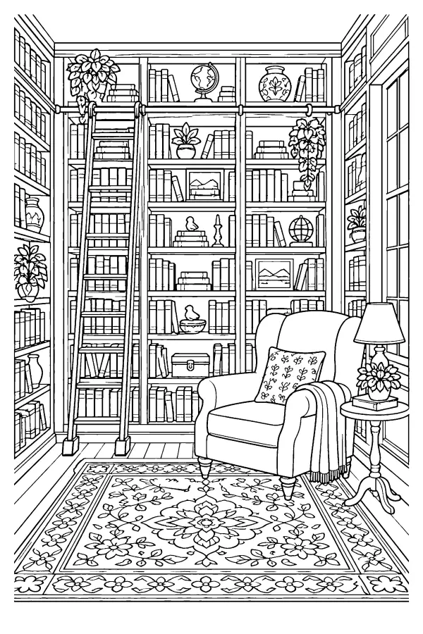 Library Reading Nook