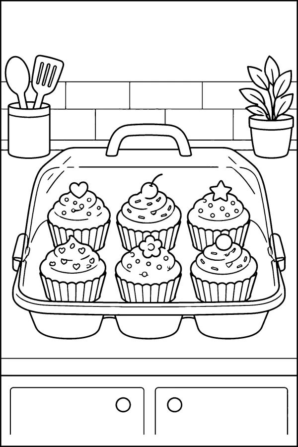 Cupcake Caddy