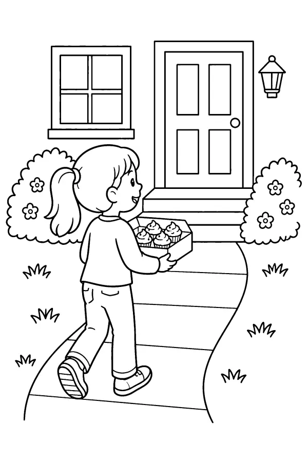 Cupcake Delivery Walk