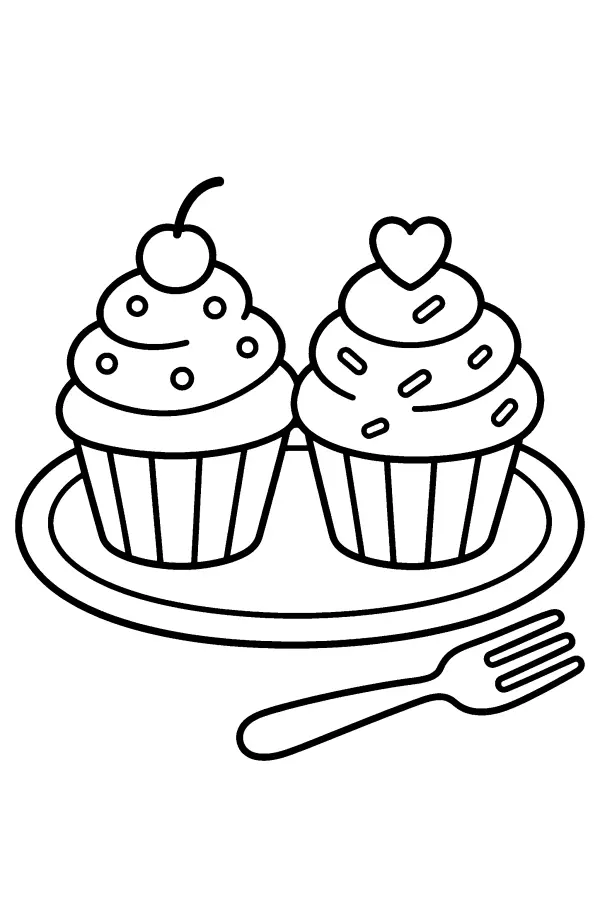 Cupcake Plate Duo