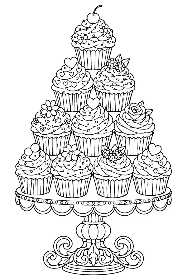 Cupcake Tower Stand