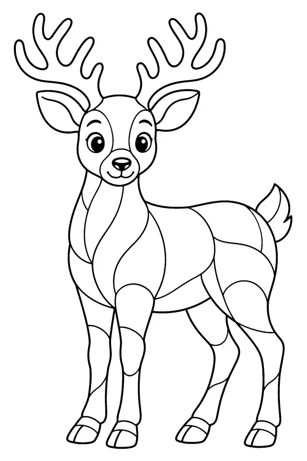 Patterned Deer