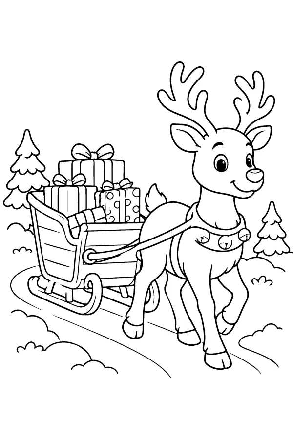 Reindeer Sleigh Delivery