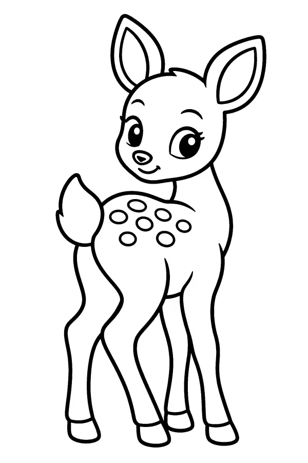 Turned Fawn