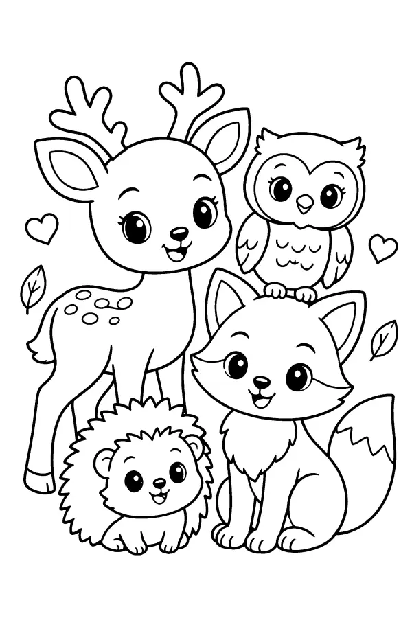 Woodland Animal Friends